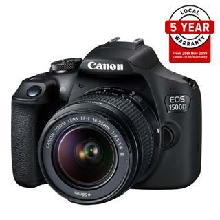 Canon EOS 1500D with EF-S 18-55 III lens