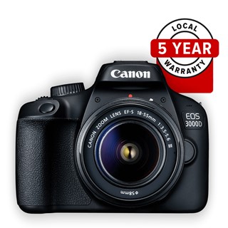 Canon EOS 3000D 18.0MP DSLR (EFS 18-55 III) Camera 