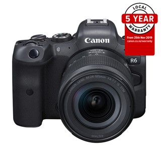 Canon EOS R6 Mirrorless Digital Camera with RF 24-105mm f/4-7.1 Lens