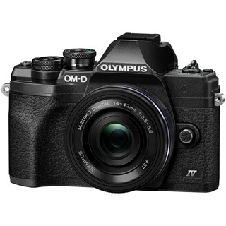 Olympus OM-D E-M10 Mark IV Digital Camera with 14-42mm Lens (Black)