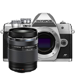 Olympus OM-D E-M10 Mark IV Digital Camera with 14-150mm Lens (Silver)