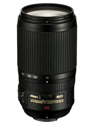 Nikkor AF-S 70-300mm f/4.5-5.6G ED VR