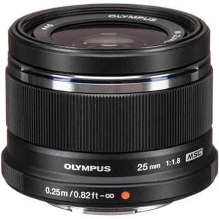 OM SYSTEM M.Zuiko 25mm F1.8 II Lens - Black