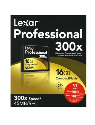 Lexar Professional 45mb/s 16gb CF Card